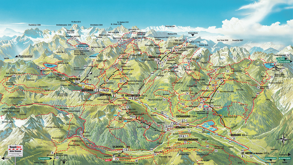 Montafon Silvretta Card MountainWorld Montafon Hotel Zamangspitze