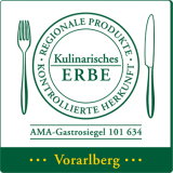 AMA-Gütesiegel 101 634 für Kulinarisches Erbe